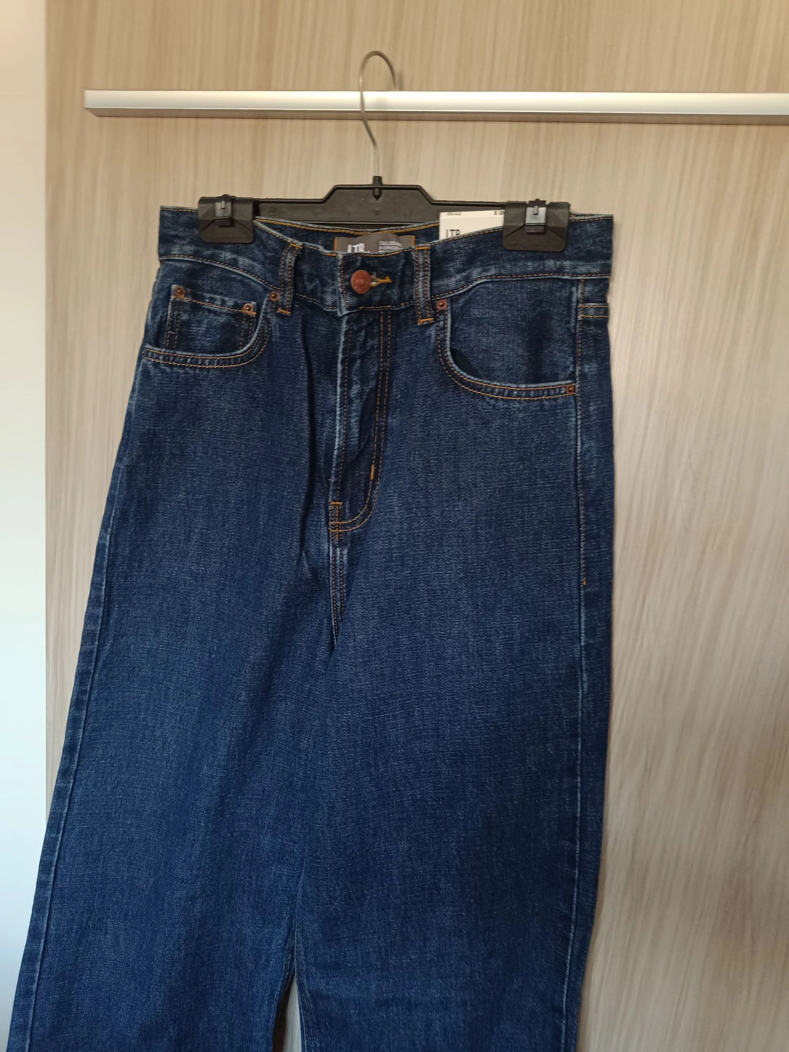 Vaqueros LTB wide leg tiro alto azul oscuro, nuevos con etiqueta. – photo 2